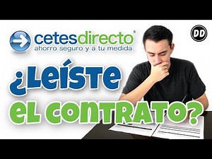 CETESDIRECTO | impuestos, saldo mínimo, estado de cuenta y más | ¿Leíste el Contrato? #1
