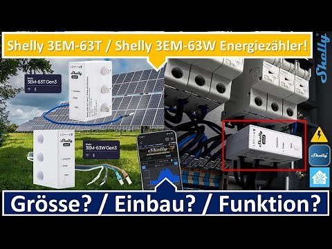Shelly 3EM-63T / 63W energy meter! Difference from its predecessors?