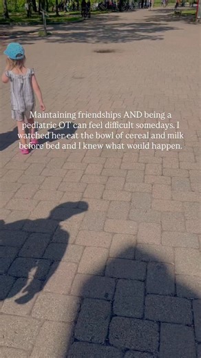 Christina | Pediatric Occupational Therapist, Mom & Parent Coach on Instagram: "I knew my friend’s child would wake up wet and MAD in the morning like she did everyday. ‌ I didn’t want to impose but I wanted to help. So I just asked… ‌ “Hey! I have been learning more about bladder irritants, have you ever heard of that?” ‌ She said she hadn’t. I explained how they can irritate the bladder making control more difficult, especially at night. ‌ We talked about common ones for kids: 👉🏻citrus 👉🏻m