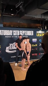 Who was in the wrong? 😳 Another behind the scene angle of the slap during the face offs yesterday. In just a few hours they will settle their beef inside the oval 📍 Live from The O2 📺 Catch all the action on ITVX 🕣 Tomorrow, 6:30PM GMT 1 | Total Kombat