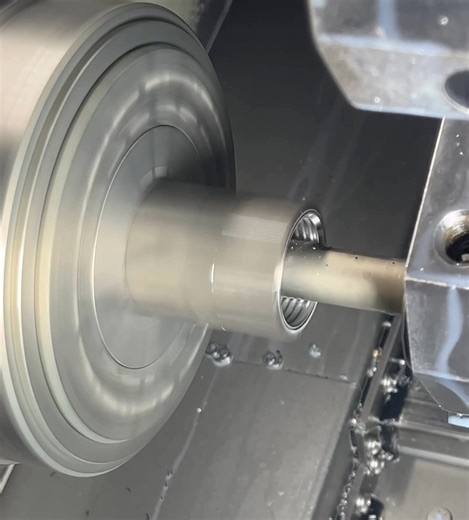 4.9K views · 35 reactions | In this short clip, we are machining an internal thread. Using G 92 canned cycle. Another day, another thread. #cncturning #clips #reel #tools #job #Youtube #stem #engineer | Crusader Machining | Facebook