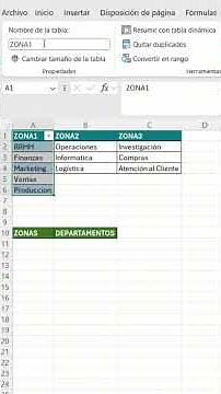 listas desplegables dependientes #excel #tips #tips #windows #word #exceltips #powerpoint