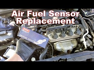 P0134 How to Replace Air Fuel Sensor / Oxygen Sensor Honda CIvic 2001-2005