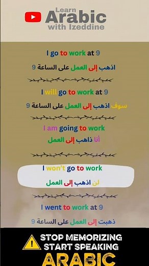 Learn Arabic Fast ⚡ | Easy Arabic for Beginners #learnarab