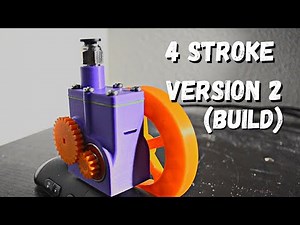 Building The 4 Stroke Compressed Air Engine