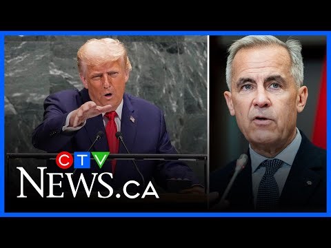 PM Carney ‘very wise’ to avoid commenting on Trump’s UN speech, Mulcair says