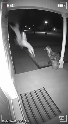 Ring Cam Catches the Craziest Cat Escape 😳 #cat #doorbellcam #camera