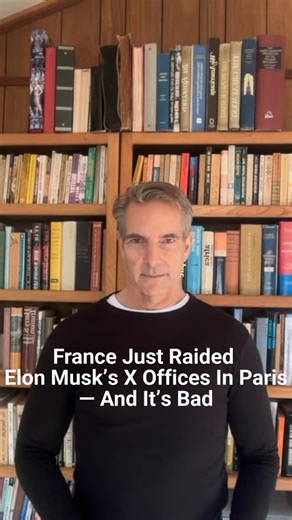 Way Yuhl on Instagram: "Create a social media post under 300 characters based on this video about France raiding X offices.DoneFrance raided Elon Musk's X offices in Paris over algorithm manipulation and child exploitation allegations. What happens when no one is above the law? Read more at culturalperspective.com #"