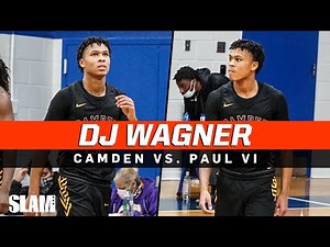 DJ Wagner Leads Camden vs. Paul VI! 🔥 The #1 Sophomore is on a Roll!