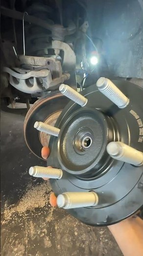 F150 4WD wheel bearing replace quick and easy