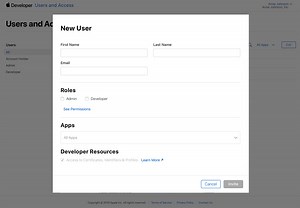 Apple Developer Programのメンバー招待方法に関するメモ - AppSeedのアプリ開発ブログ