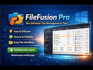 FileFusion Pro | All-in-One File Management Desktop Application