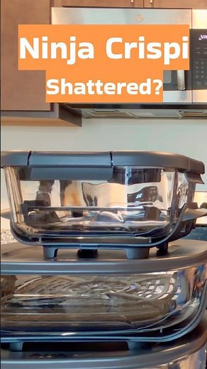 Can the Ninja Crispi Glass Bowl Shatter? #glassairfryer