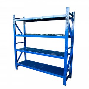 [Hot Item] Good Service Adjustable Steel Warehouse Rack Angle Shelf Metal Shelves
