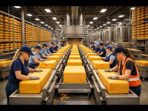 Inside the 2,000,000 LB Milk Plant – The SATISFYING Aging of Modern Industrial Cheese Production