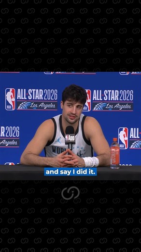 Taking questions in both Hebrew and English, Deni Avdija describes competing as the first Israeli NBA All-Star: "I looked around and realized where I'd gotten to, and I know there's still a lot ahead, but really it's all about enjoying it. I think that's exactly what I wanted – to smile, meet new players, meet new people, and say, 'I did it.'" | Israel on Campus Coalition
