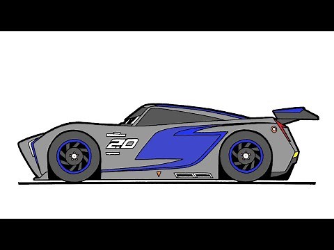 How to draw JACKSON STORM