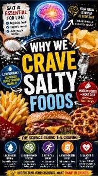 Why We Crave Salty Foods #foodfacts