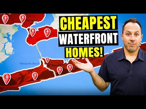 Inside 3 Surprisingly Affordable Waterfront Homes in Florida (Gulf Breeze 2026)