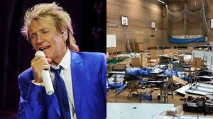Rod Stewart donates £10k to model railway club after vandals destroy life's work