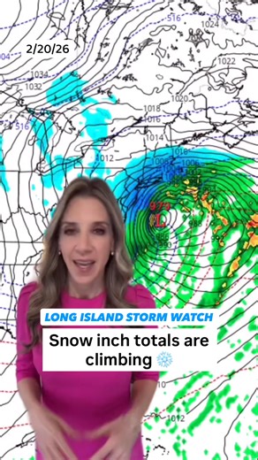 SNOWSTORM: Meteorologist @samanthaaugeri is tracking a coastal storm that could dump upwards of a foot of snow on Long Island. ❄️ | Greater Long Island