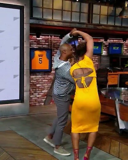 Get Up is in a dancing mood this morning 💃 🕺 #shorts