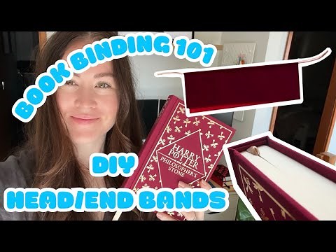 Bookbinding 101 - DIY head / end bands