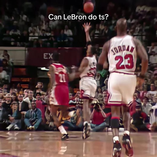 Can LeBron do ts?#basketball #fyp #nba #michaeljordan | Michael Jordan