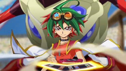 游戏王ARC-V第1、2话：光之轨迹、灵摆召唤！决斗最强进化型！！它的名字是动作决斗！