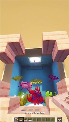 Minecraft Axolotl Aquarium 🥰