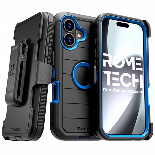 Apple iPhone 17 Defender Case Black/Blue
