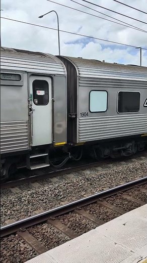 Queensland Rail 2904 And 2474 Diesel Locomotive Pulling Spirit Of The Outback