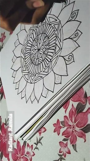 3d #radiantramola #shorts #youtube #mandalaart