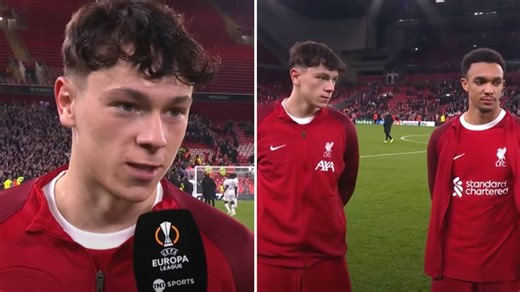 Luke Chambers shared wholesome interview with Trent Alexander-Arnold after Liverpool debut