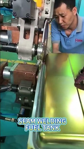 How to Weld Fuel Tanks Without Leaks? (HAIFEI Seam Welding Revealed!) #seamweldingmachine