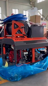 Shipped today! 🚀 What’s the difference between the Thunder series standard and advanced versions? ✅ The standard version comes without a remote control. ✅ The advanced version includes a remote control for easier operation. #Tatcha #SewerJetter #ThunderSeries #CleaningEquipment | Mike Amjet