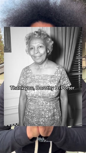 Mychal on Instagram: "Happy Black History Month 🖤✨ Dorothy B. Porter did THAT 👏🏽 📚 Video Description: Mychal wishes you a Happy Black History Month before reminding us that libraries would not be what they are today without the contributions of the tremendous Dorothy B. Porter, also known as Dorothy Porter Wesley. She decolonized the Dewey Decimal System! She persevered through discrimination and discouragement to become the first Black person to graduate from Columbia University with a libr