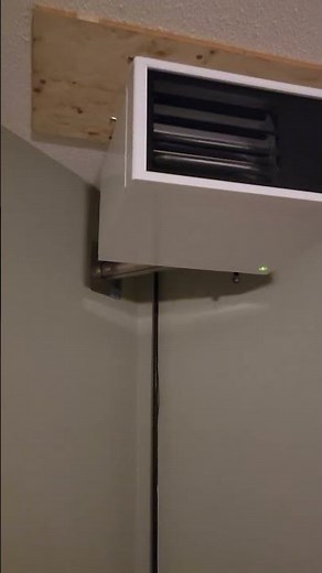 reznor garage heater 45k UDX install The Heating Ninja 2021 calgary alberta