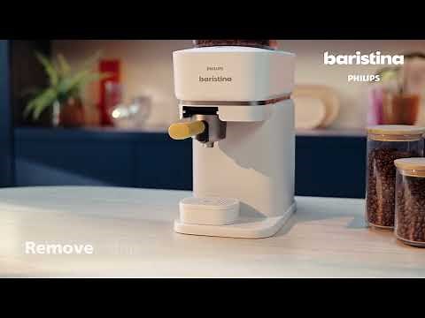 How to first use and rinse my Philips Baristina Espresso Machine