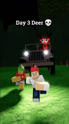 Deer in 99 Nights in the Forest be like.. 99 Nights in the Forest Animation Story Roblox