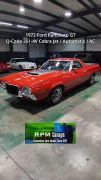1972 Ford Ranchero GT