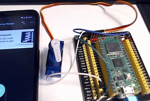 Servo Control With Raspberry Pi Pico W and Blynk App