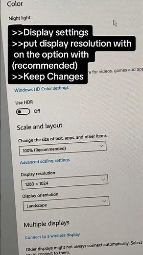 This is how to fix your monitor display resolution! 🔧📺
