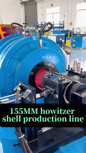 155MM howitzer shell production line，both equipment and production line are available for sale.