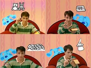 Blue's Clues Steve Giving Out Wrong Answers (Blue Licking Steve Episodes Only)