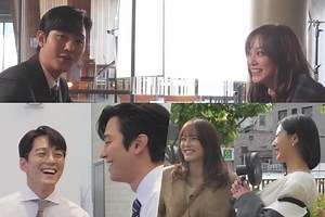 Watch: Ahn Hyo Seop, Kim Sejeong, Seol In Ah, And Kim Min Kyu Tease Their Close Chemistry On Set Of "A Business Proposal" | Soompi
