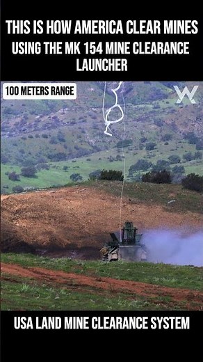 MK 154 Mine Clearance Launcher in Action