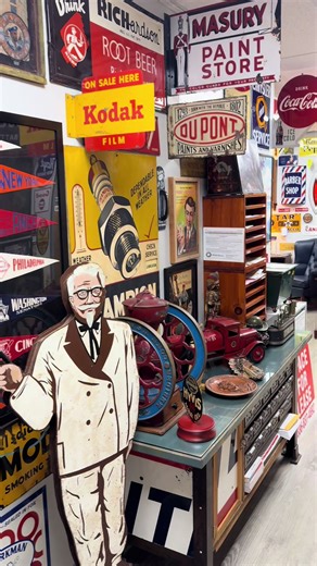 Incredible Collection Display of Vintage Items