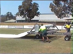 Cricket Pitch Covers Trolley, Roll and Carter