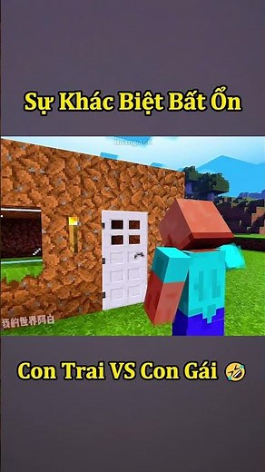 Boys VS Girls When Playing Minecraft Unstable (Episode 30) 🤣 #shorts